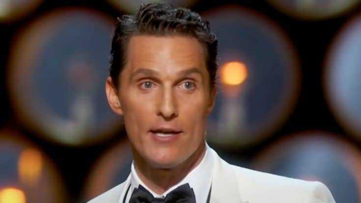 Matthew McConaughey Becomes Latest Actor To Play Elvis Presley | Country Music Videos