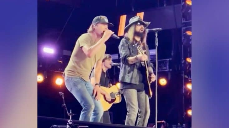 Billy Ray Cyrus Surprises CMA Fest By Joining Dierks Bentley For “Achy Breaky Heart” | Country Music Videos