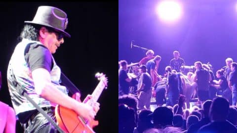 Carlos Santana Collapses During Concert, Fans Asked To Pray | Country Music Videos