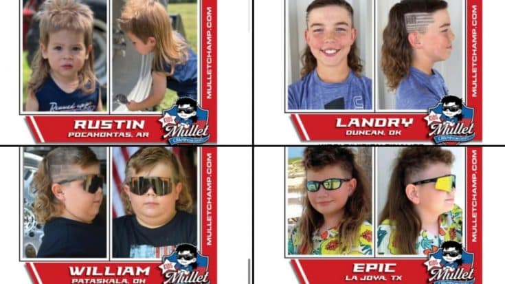 Photos Of The Kids’ U.S.A. Mullet Championship Are Going Viral | Country Music Videos