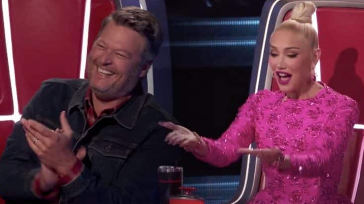Teen’s “Unchained Melody” Cover On “The Voice” Prompts Blake To Block Gwen | Country Music Videos