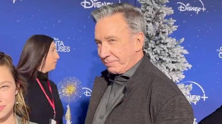Tim Allen Walks Red Carpet With Lookalike Daughter | Country Music Videos