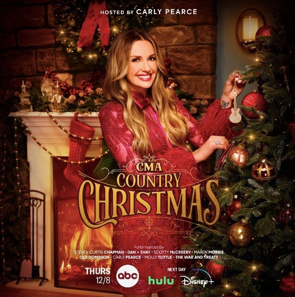 Carly Pearce was the host of "CMA Country Christmas" in 2022