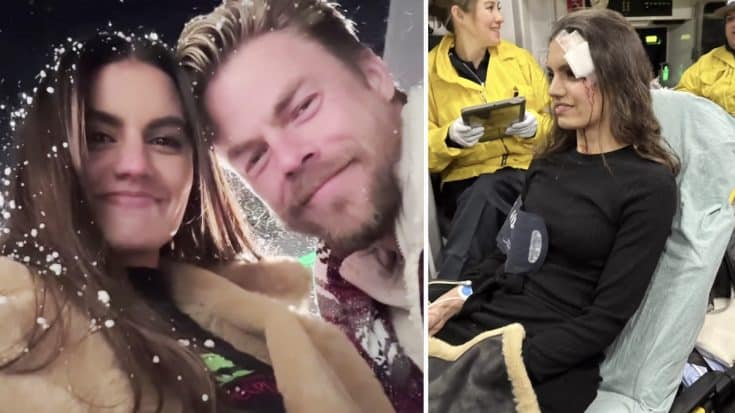 Derek Hough And Fiancée Hayley Detail “Scary” Car Accident | Country Music Videos