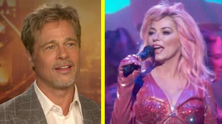 Brad Pitt Responds To Shania Twain Taking His Name Out Of Hit Song | Country Music Videos