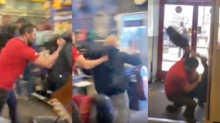 Guitar Center Employee Puts Thief In A Chokehold & Drags Him Out Of Store | Country Music Videos