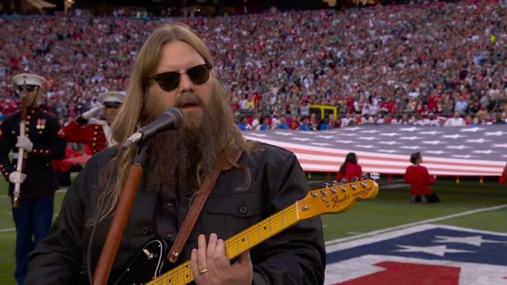 Chris Stapleton Made Grown Men Cry With Super Bowl National Anthem Performance | Country Music Videos