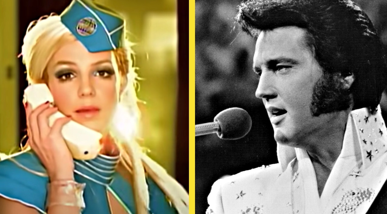 Elvis Presley & Britney Spears 'Toxic Las Vegas' Remix Out Now