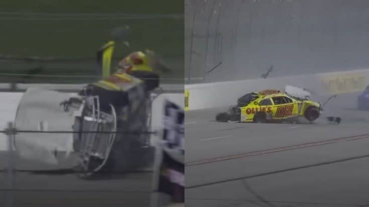 NASCAR Driver Hospitalized After Scary Crash At Talladega | Country Music Videos