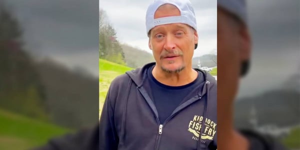 Kid Rock reacts to Bud Light's Dylan Mulvaney can