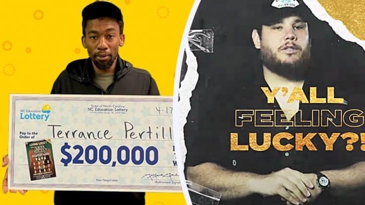 Man Wins $200K On Luke Combs Scratch Off | Country Music Videos
