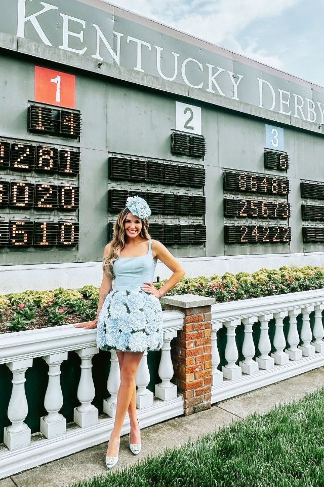 Carly Pearce sang the National Anthem at the 2023 Kentucky Derby
