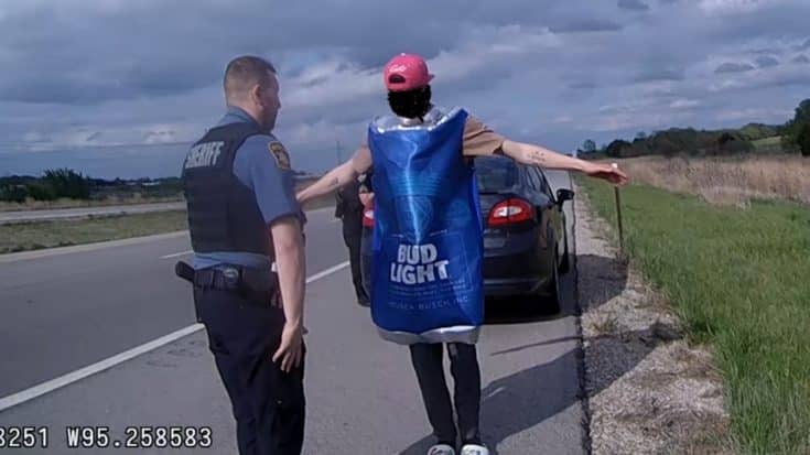Drunken Driver Disguised As Bud Light Beer Can Busted In Kansas | Country Music Videos