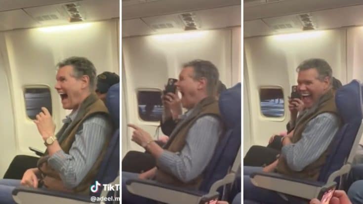 Southwest Airlines Flight Attendant Makes Randy Travis Laugh | Country Music Videos