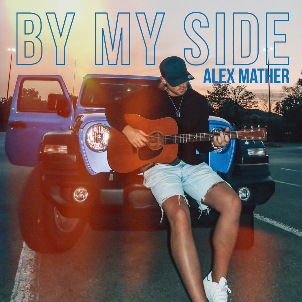 Cover Art For Alex Mather's New Single "By My Side"