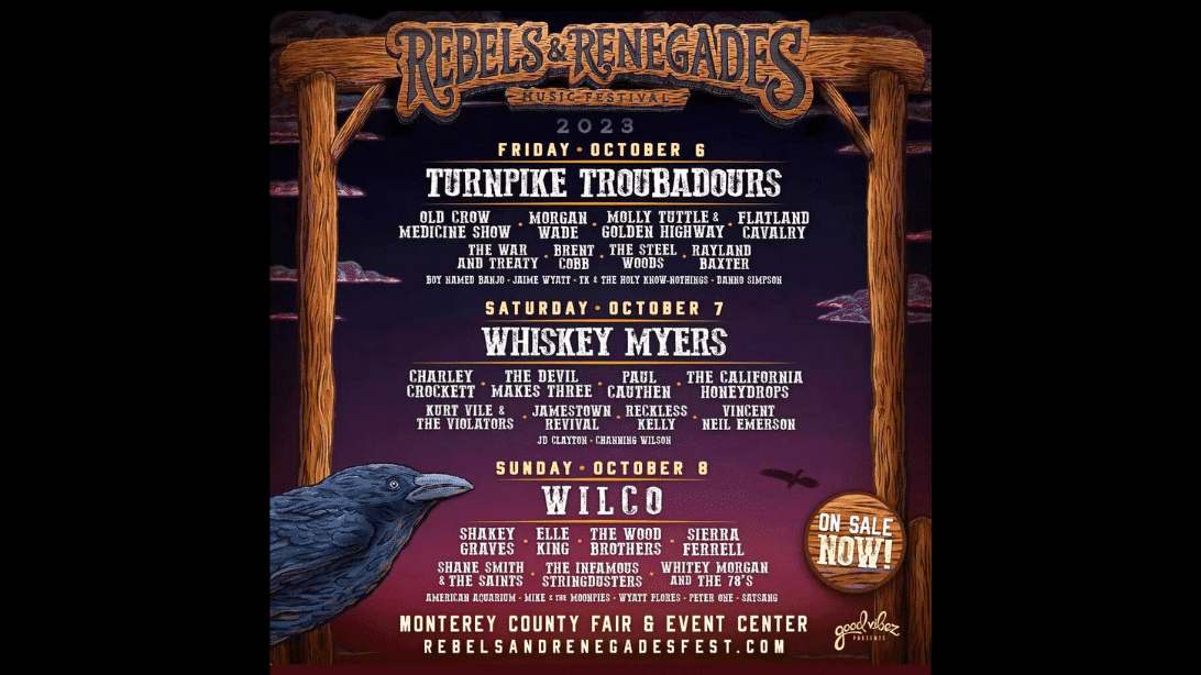 Rebels & Renegades Festival Returns To Monterey, CA With Thrilling Lineup | Country Music Videos