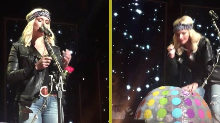 Remember When Miranda Lambert Stabbed A Beach Ball On Stage? | Country Music Videos