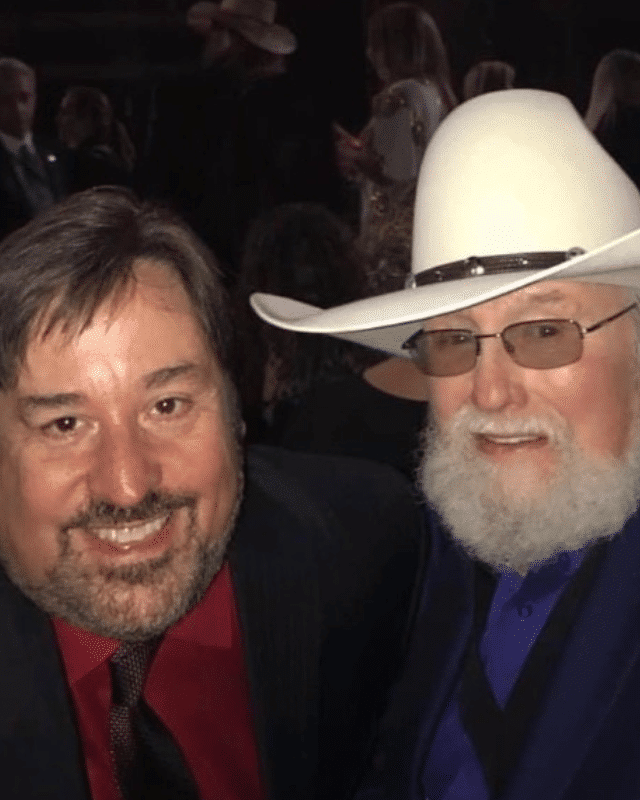 Charlie Daniels Jr. with his father Charlie Daniels