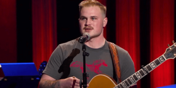 Zach Bryan at the Opry