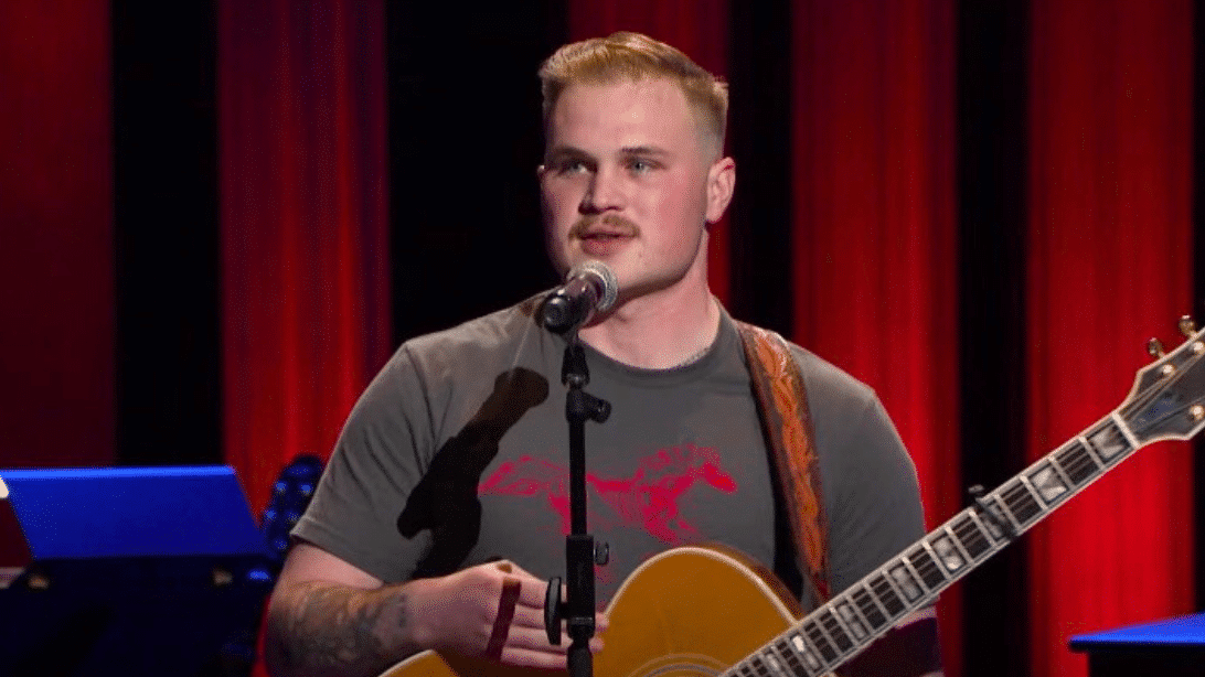 Zach Bryan at the Opry