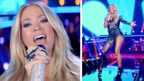Carrie Underwood Debuts New "Sunday Night Football" Theme