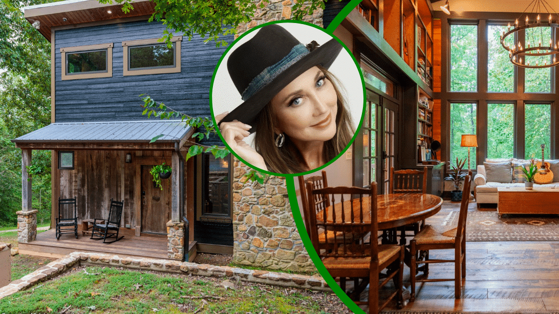 Pam Tillis Sells Charming Tennessee Cabin For $3.5 Million – SEE INSIDE | Country Music Videos