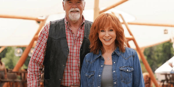 Photo of Reba McEntire and Rex Linn.