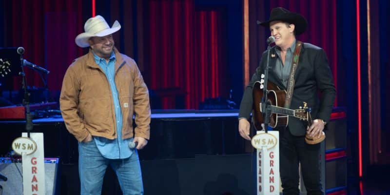 Garth Brooks Surprises Jon Pardi At Opry Induction | Country Music Videos