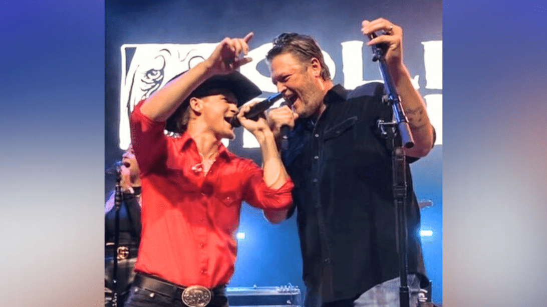 Blake Shelton Reunites With “Voice” Winner Bryce Leatherwood To Sing “Hillbilly Bone” | Country Music Videos