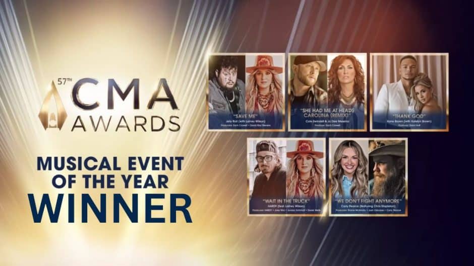 CMA Awards 2023: Musical Event Of The Year Winner Announced