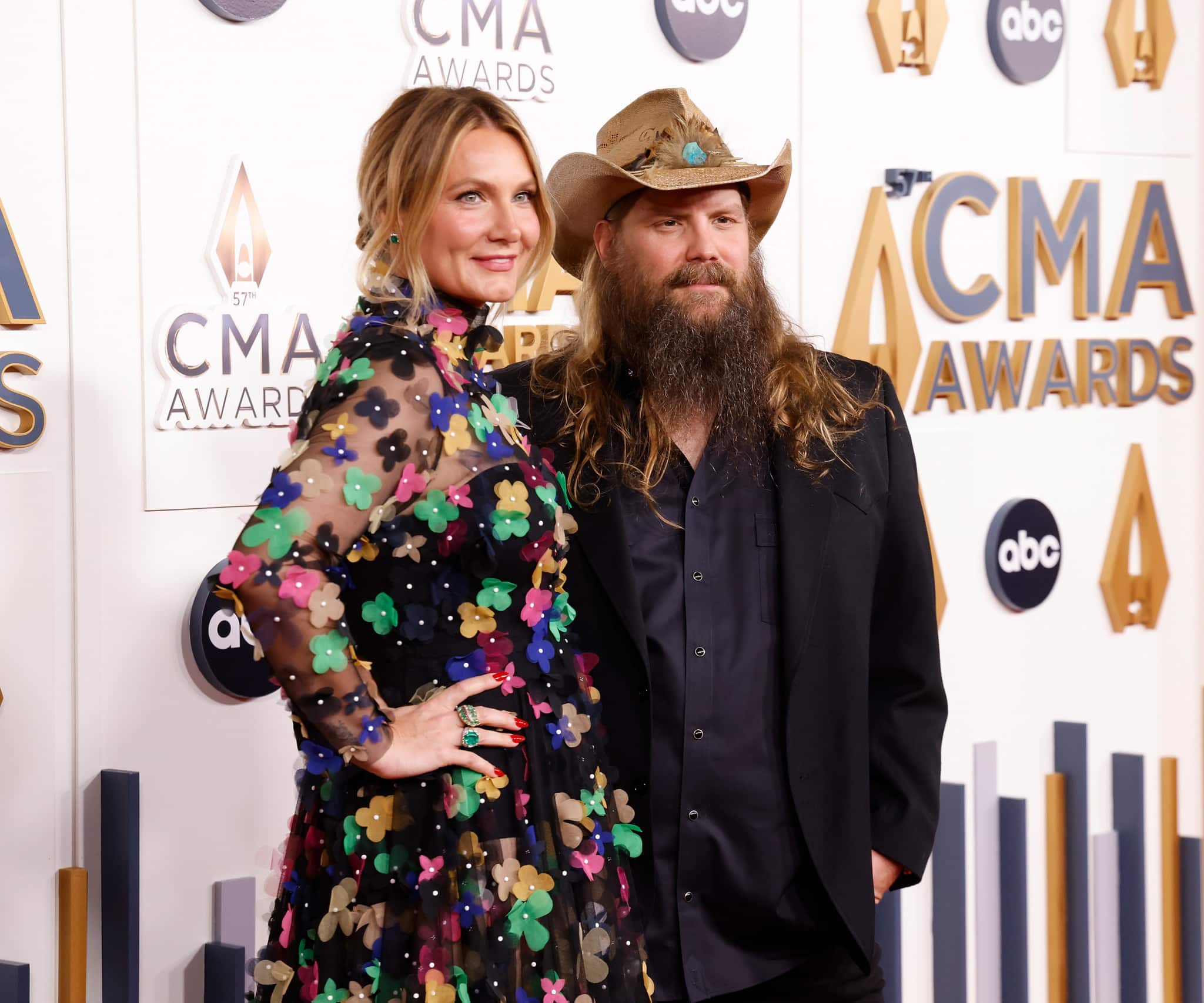 Chris Stapleton shared his key to a happy marriage with his wife, Morgane