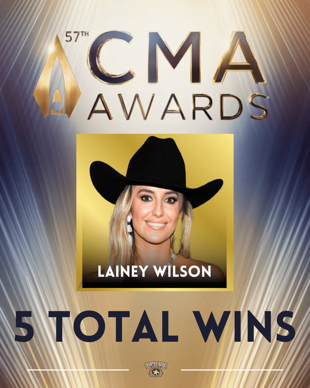 Lainey Wilson won five awards at the 2023 CMA Awards
