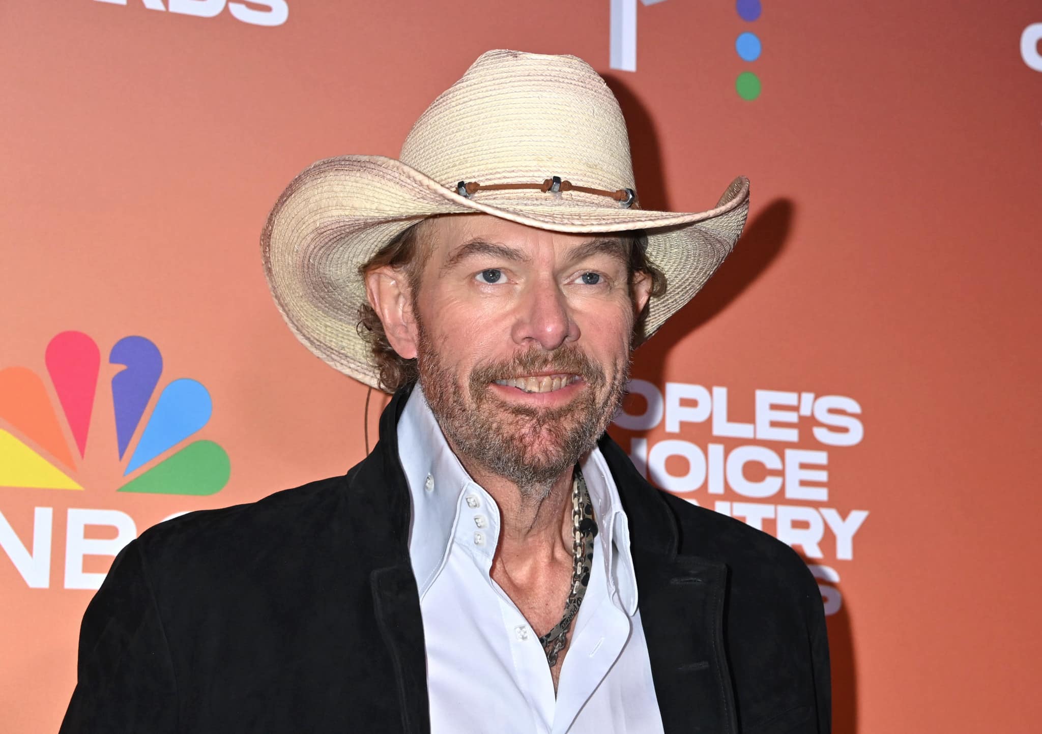 Toby Keith at the 2023 People's Choice Country Awards held at The Grand Ole Opry House on September 28, 2023 in Nashville, Tennessee. (Photo by Tammie Arroyo/Variety via Getty Images)