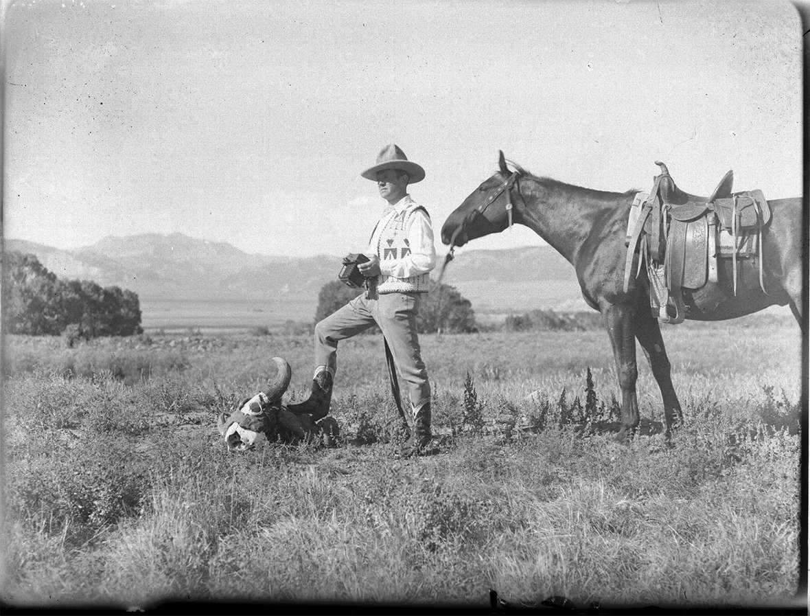 Cowboy photographer Charles Belden.