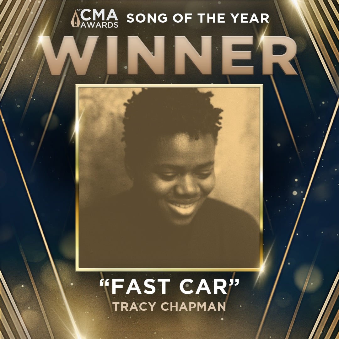 Tracy Chapman will perform "Fast Car" with Luke Combs at the Grammys. She previously made history as the first Black woman to win a CMA Award in November 2023, when "Fast Car" won Song of the Year.