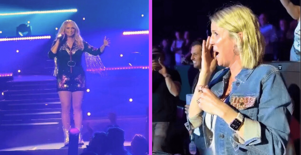 Miranda Lambert helped her friends with their gender reveal