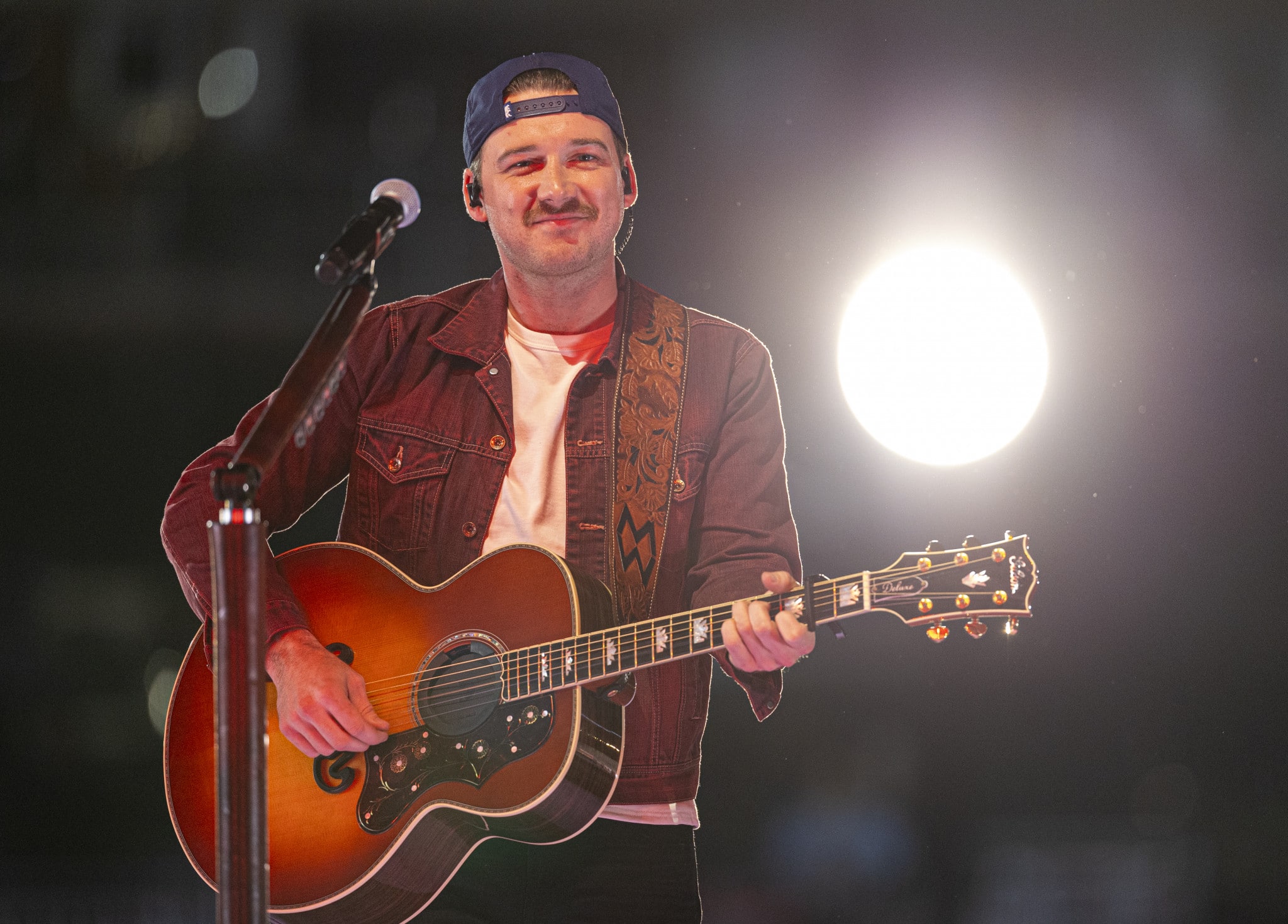 Morgan Wallen performs the song "'98 Braves" at the 2023 Billboard Music Awards at Truist Park in Atlanta, Georgia. The show airs on November 19, 2023 on BBMAs.