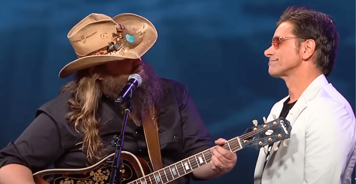 Chris Stapleton Proves He Can Sing Anything With Hilarious Tribute To John Stamos