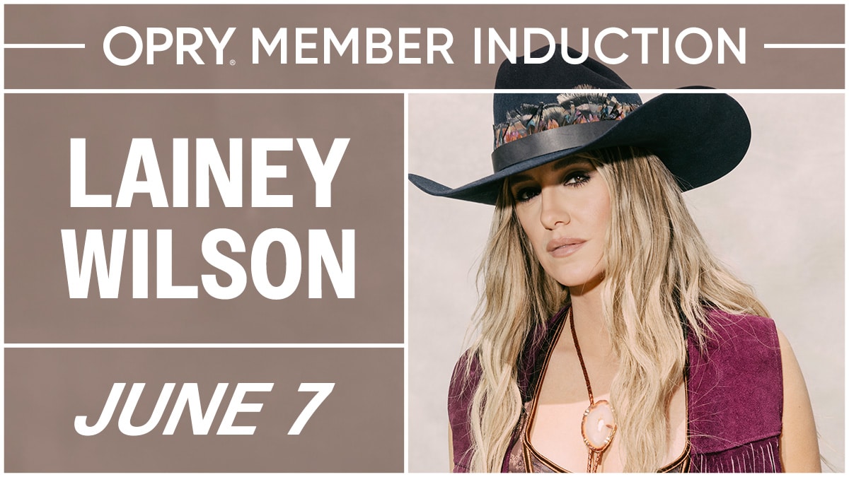 Lainey Wilson is the newest member of the Grand Ole Opry