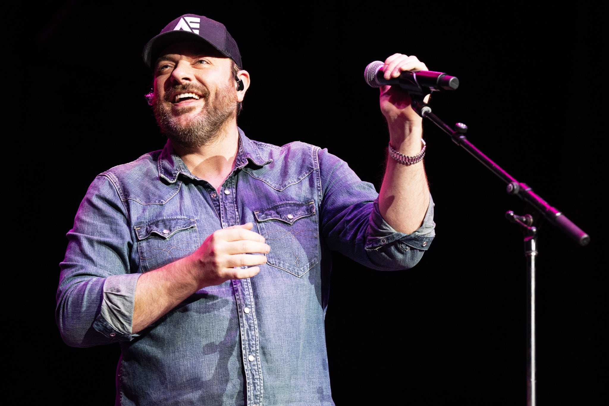 NASHVILLE, TENNESSEE - JUNE 08: Chris Young performs during CMA Fest 2024 at Ascend Amphitheater on June 08, 2024 in Nashville, Tennessee. (Photo by Erika Goldring/Getty Images)