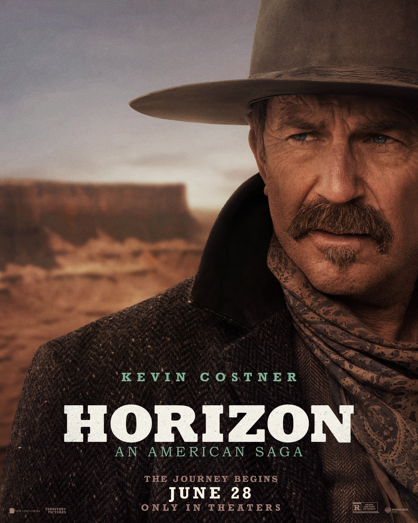 How did Kevin Costner's Horizon movie perform at the box office?