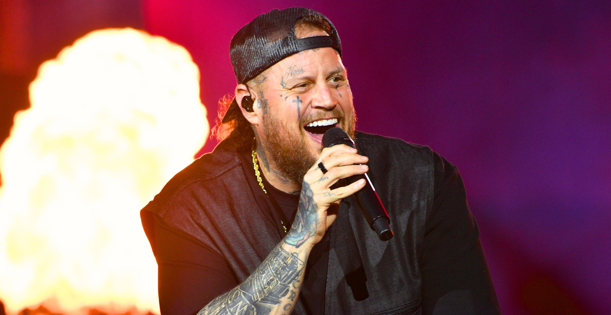 Listing fun facts about Jelly Roll's life and career, who's pictured here onstage in 2025