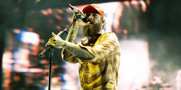 INDIO, CALIFORNIA - APRIL 27: (FOR EDITORIAL USE ONLY) Singer Post Malone performs onstage during Day 2 of Stagecoach Festival at Empire Polo Club on April 27, 2024 in Indio, California. (Photo by Scott Dudelson/Getty Images for Stagecoach)