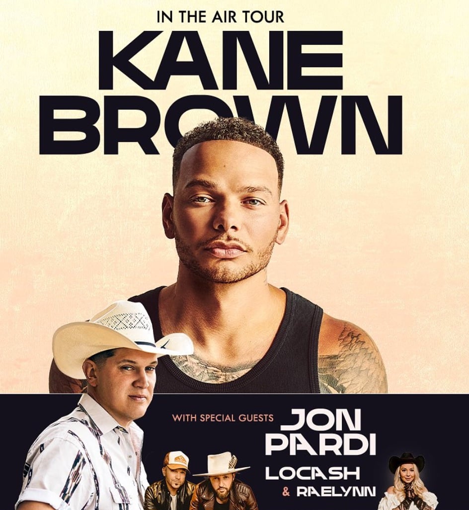 Kane Brown In The Ait Tour Poster