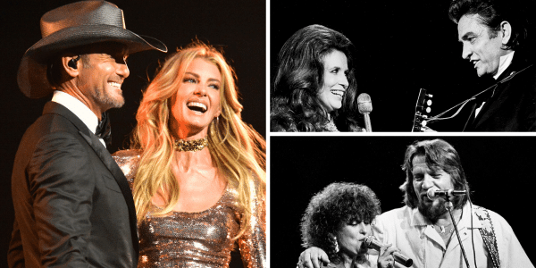 Photo Credit: (Left) Jeff Kravitz / ACMA2017 / FilmMagic for ACM / Getty Images / (Top Right) Archive Photos / Getty Images / (Bottom Right) Paul Natkin / Getty Images