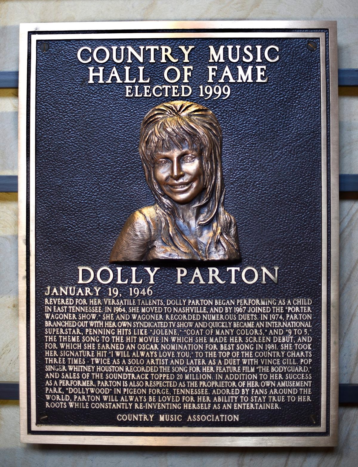 Dolly Parton Country Music Hall of Fame