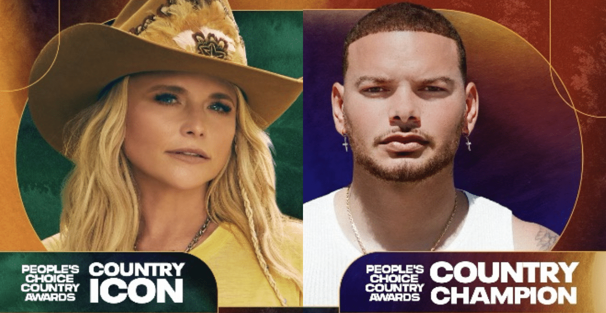 Miranda Lambert and Kane Brown were winners in a sense at the 2024 People's Choice Country Awards, as the recipients of the Country Icon and Country Champion Awards