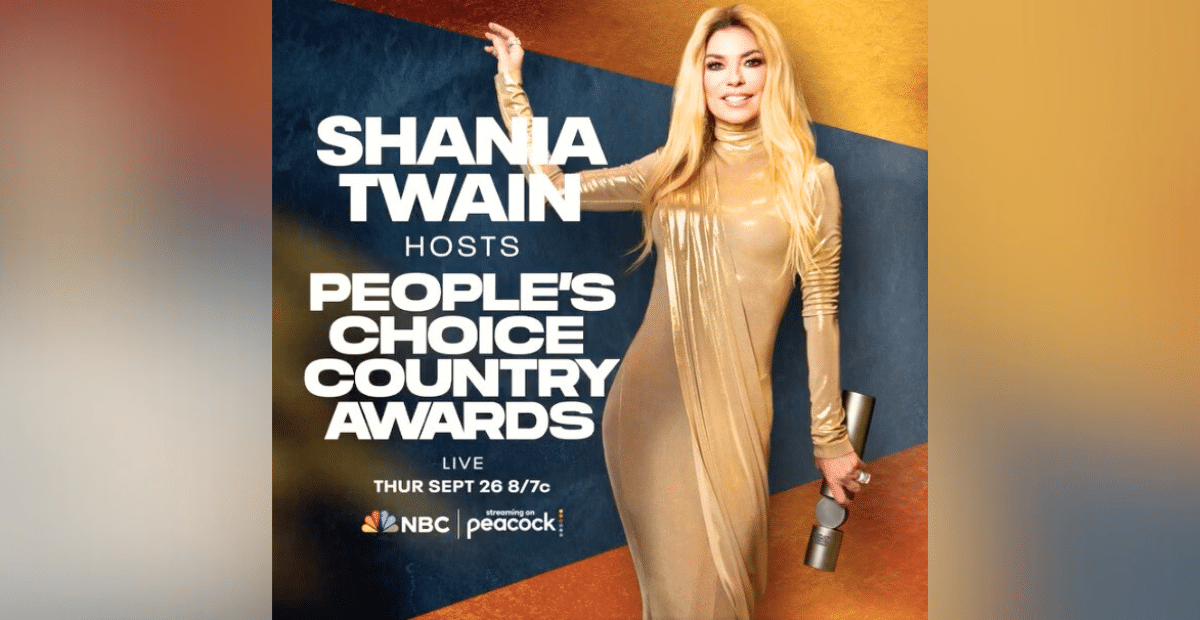 Shania Twain hosted the 2024 People's Choice Awards, which handed out the award for the People's Artist of 2024