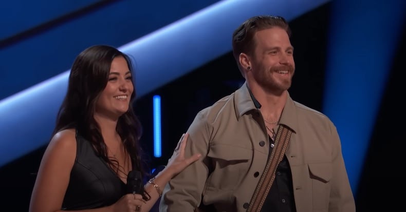 Team Reba's Alison Elena and Kendall Eugene sang "Bring On the Rain" during the battles