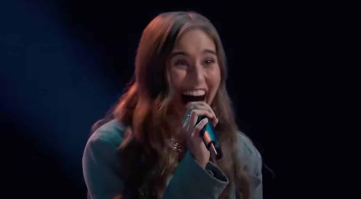 Katie O drops her jaw when she realizes Reba McEntire had turned for her on The Voice